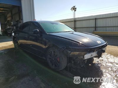 Czwarte zdjęcie samochodu z boku: 2024 HYUNDAI SONATA N LINE VIN:KMHL54JCXRA422780 - miniatura