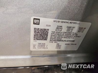 Zdjęcie 13 z 13 samochodu: 2025 BUICK ENCLAVE SPORT TOURING VIN:5GAERBRS2SJ235588 - miniatura