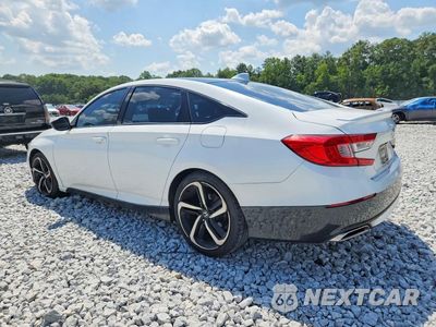 Drugie zdjęcie samochodu z przodu: 2019 HONDA ACCORD SPORT VIN:1HGCV1F32KA176469 - miniatura