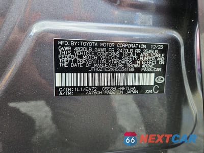 Zdjęcie 12 z 12 samochodu: 2024 LEXUS IS 350 F SPORT VIN:JTHGZ1E2XR5034188 - miniatura