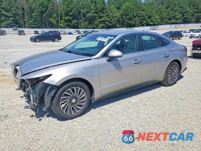 2021 HYUNDAI SONATA HYBRID SEL KMHL34JJ8MA027154 - główne zdjęcie licytacji z USA - miniatura