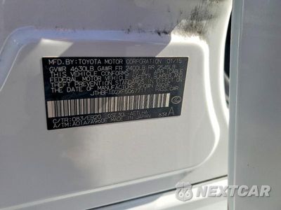 Zdjęcie 12 z 12 samochodu: 2015 LEXUS IS 250 VIN:JTHBF1D2XF5067711 - miniatura