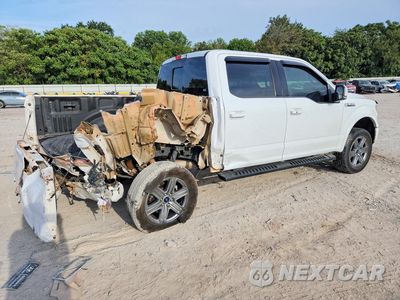 Trzecie zdjęcie samochodu z tyłu: 2019 FORD F150 SUPERCREW VIN:1FTEW1E54KKC11806 - miniatura