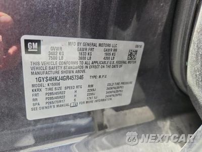 Zdjęcie 14 z 14 samochodu: 2016 CADILLAC ESCALADE ESV LUXURY VIN:1GYS4HKJ4GR457346 - miniatura