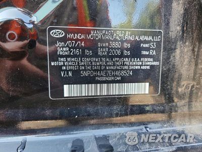 Zdjęcie 12 z 12 samochodu: 2014 HYUNDAI ELANTRA LIMITED VIN:5NPDH4AE7EH468524 - miniatura
