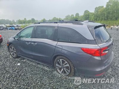 Drugie zdjęcie samochodu z przodu: 2023 HONDA ODYSSEY TOURING VIN:5FNRL6H89PB003261 - miniatura