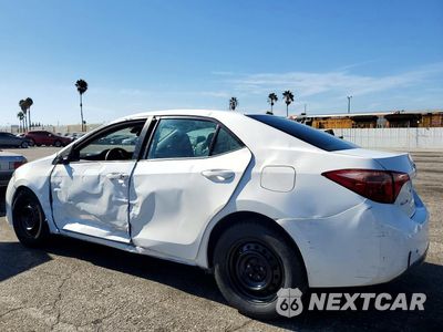 Drugie zdjęcie samochodu z przodu: 2018 TOYOTA COROLLA LE VIN:5YFBURHE9JP792254 - miniatura