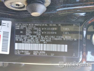 Zdjęcie 13 z 13 samochodu: 2021 TOYOTA HIGHLANDER XLE VIN:5TDGZRBH1MS551083 - miniatura