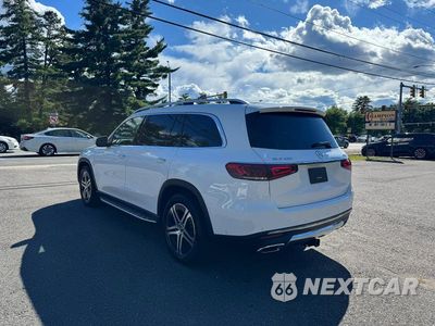 Czwarte zdjęcie samochodu z boku: 2021 MERCEDES-BENZ GLS 450 4MATIC VIN:4JGFF5KE8MA449615 - miniatura
