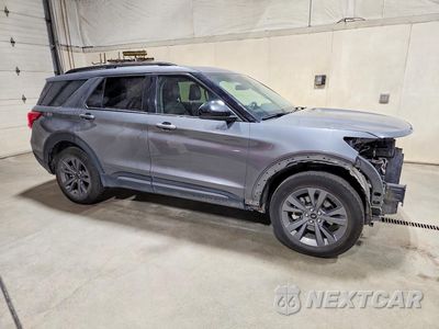 Czwarte zdjęcie samochodu z boku: 2023 FORD EXPLORER XLT VIN:1FMSK8DH8PGB30221 - miniatura