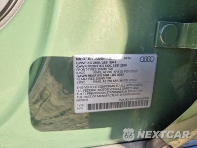 Zdjęcie 14 z 14 samochodu: 2024 AUDI Q5 E PREMIUM PLUS 55 VIN:WA1E2AFY3R2086581 - miniatura
