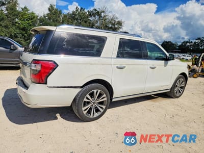 Trzecie zdjęcie samochodu z tyłu: 2020 FORD EXPEDITION MAX PLATINUM VIN:1FMJK1MT9LEA17357 - miniatura
