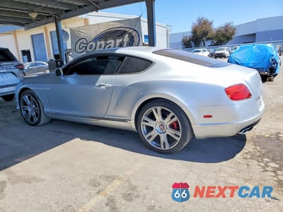 Drugie zdjęcie samochodu z przodu: 2013 BENTLEY CONTINENTAL GT V8 VIN:SCBFT7ZA9DC085367 - miniatura
