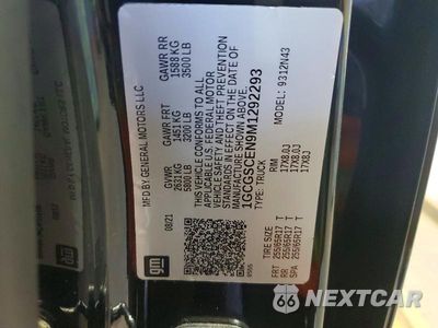Zdjęcie 12 z 12 samochodu: 2021 CHEVROLET COLORADO LT VIN:1GCGSCEN9M1292293 - miniatura