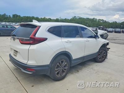 Trzecie zdjęcie samochodu z tyłu: 2021 HONDA CR-V EX VIN:5J6RW1H50MA004488 - miniatura