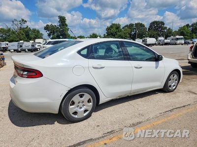 Trzecie zdjęcie samochodu z tyłu: 2016 DODGE DART SE VIN:1C3CDFAA9GD505294 - miniatura