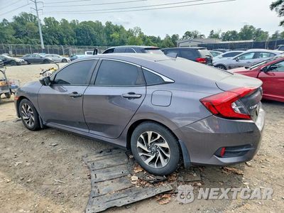 Drugie zdjęcie samochodu z przodu: 2018 HONDA CIVIC EX VIN:2HGFC2F75JH517309 - miniatura