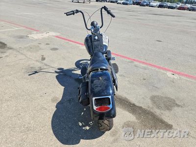 Czwarte zdjęcie samochodu z boku: 2007 HARLEY-DAVIDSON FXST CUSTOM VIN:1HD1JL5317Y030057 - miniatura