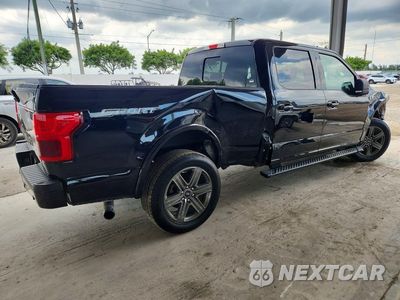 Trzecie zdjęcie samochodu z tyłu: 2020 FORD F150 SUPERCREW VIN:1FTEW1C57LFB50979 - miniatura