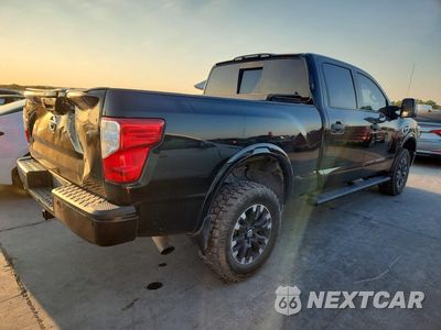 Trzecie zdjęcie samochodu z tyłu: 2018 NISSAN TITAN XD PRO-4X VIN:1N6BA1F4XJN517457 - miniatura