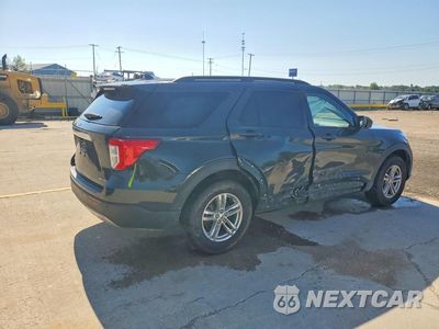 Trzecie zdjęcie samochodu z tyłu: 2022 FORD EXPLORER XLT VIN:1FMSK8DH9NGA33798 - miniatura