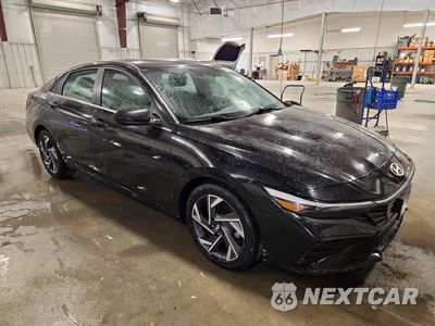 Czwarte zdjęcie samochodu z boku: 2025 HYUNDAI ELANTRA SEL VIN:KMHLS4DG1SU985258 - miniatura