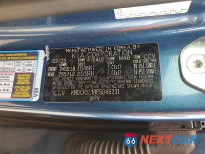 Zdjęcie 14 z 14 samochodu: 2023 KIA NIRO WIND VIN:KNDCR3L18P5046231 - miniatura