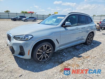 2022 BMW X3 XDRIVE30I 5UX53DP05N9K83815 - główne zdjęcie licytacji z USA - miniatura