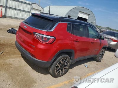 Trzecie zdjęcie samochodu z tyłu: 2018 JEEP COMPASS LIMITED VIN:3C4NJDCB9JT102036 - miniatura