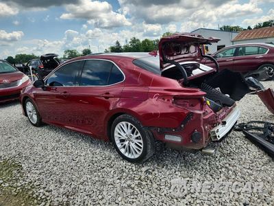 Drugie zdjęcie samochodu z przodu: 2018 TOYOTA CAMRY HYBRID XLE VIN:4T1B21HK7JU501794 - miniatura