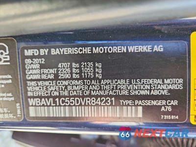 Zdjęcie 13 z 13 samochodu: 2013 BMW X1 XDRIVE28I VIN:WBAVL1C55DVR84231 - miniatura