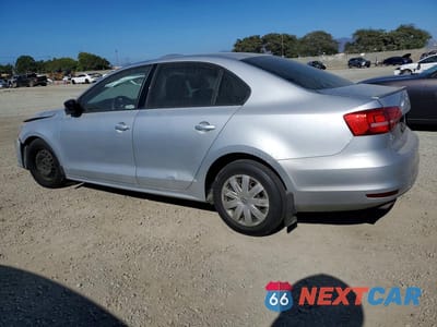 Drugie zdjęcie samochodu z przodu: 2015 VOLKSWAGEN JETTA BASE VIN:3VW2K7AJ3FM425542 - miniatura