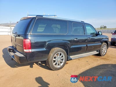 Trzecie zdjęcie samochodu z tyłu: 2006 CADILLAC ESCALADE ESV VIN:3GYFK66N86G103398 - miniatura