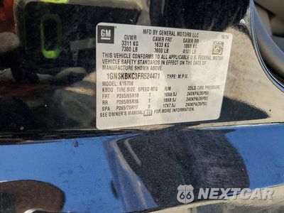 Zdjęcie 13 z 13 samochodu: 2015 CHEVROLET TAHOE K1500 LT VIN:1GNSKBKC3FR524471 - miniatura