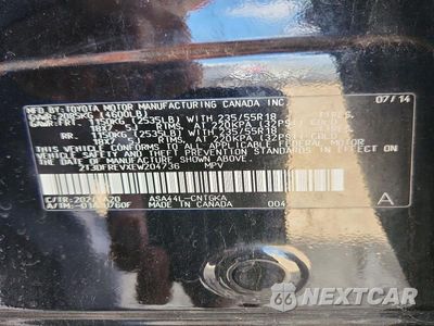 Zdjęcie 13 z 13 samochodu: 2014 TOYOTA RAV4 LIMITED VIN:2T3DFREVXEW204736 - miniatura