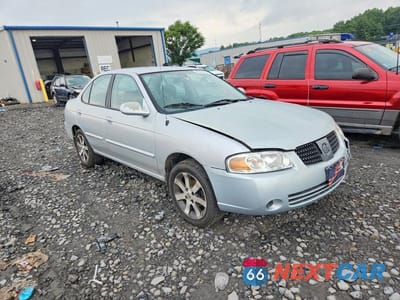 Czwarte zdjęcie samochodu z boku: 2006 NISSAN SENTRA 1.8 VIN:3N1CB51D06L512362 - miniatura