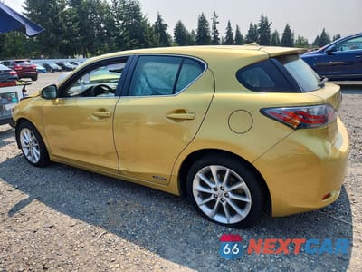 Drugie zdjęcie samochodu z przodu: 2012 LEXUS CT 200 VIN:JTHKD5BH6C2047960 - miniatura