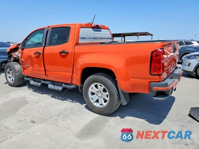 Drugie zdjęcie samochodu z przodu: 2021 CHEVROLET COLORADO LT VIN:1GCGSCEN1M1262723 - miniatura