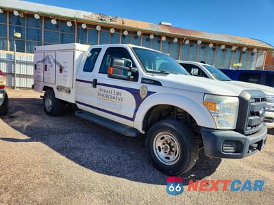 Czwarte zdjęcie samochodu z boku: 2015 FORD F250 SUPER DUTY VIN:1FD7X2B64FEB45735 - miniatura