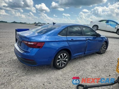 Trzecie zdjęcie samochodu z tyłu: 2022 VOLKSWAGEN JETTA S VIN:3VWCM7BU7NM012822 - miniatura