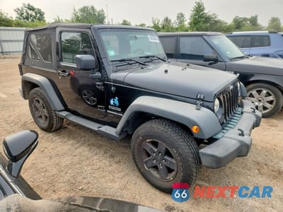 Czwarte zdjęcie samochodu z boku: 2010 JEEP WRANGLER SPORT VIN:1J4AA2D13AL146323 - miniatura
