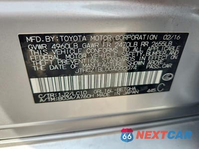 Zdjęcie 12 z 12 samochodu: 2016 LEXUS GS 350 VIN:JTHCZ1BL0GA002074 - miniatura