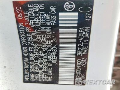 Zdjęcie 12 z 12 samochodu: 2021 TOYOTA COROLLA LE VIN:JTDEPMAE0MJ126717 - miniatura