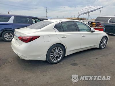 Trzecie zdjęcie samochodu z tyłu: 2019 INFINITI Q50 3.0T LUXE VIN:JN1EV7AP4KM515254 - miniatura