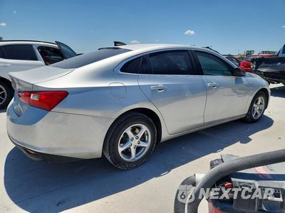 Trzecie zdjęcie samochodu z tyłu: 2018 CHEVROLET MALIBU LS VIN:1G1ZB5ST9JF288064 - miniatura