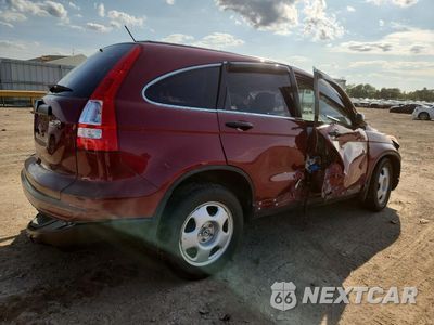 Trzecie zdjęcie samochodu z tyłu: 2010 HONDA CR-V LX VIN:5J6RE4H30AL083468 - miniatura