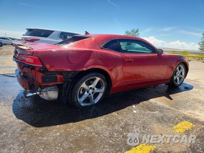 Trzecie zdjęcie samochodu z tyłu: 2014 CHEVROLET CAMARO LT VIN:2G1FB1E33E9253770 - miniatura