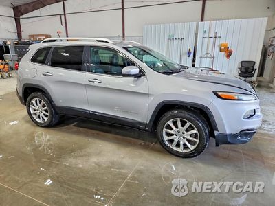 Czwarte zdjęcie samochodu z boku: 2014 JEEP CHEROKEE LIMITED VIN:1C4PJMDS9EW129373 - miniatura