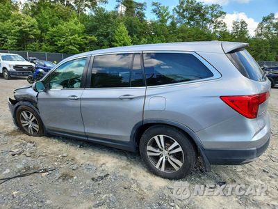 Drugie zdjęcie samochodu z przodu: 2017 HONDA PILOT EXL VIN:5FNYF6H52HB037245 - miniatura
