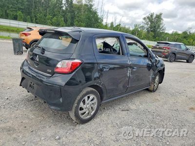 Trzecie zdjęcie samochodu z tyłu: 2024 MITSUBISHI MIRAGE ES VIN:ML32AUHJ7RH038417 - miniatura